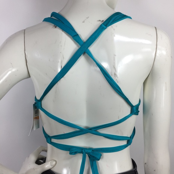 Becca Strappy Lace Up Back Bikini Top - Picture 10 of 15